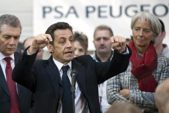 S'adapter, ou se protéger ? Sarkozy chez PSA-jpg
