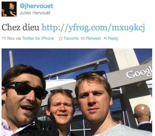 Google Chez Dieu capture-d-ecran