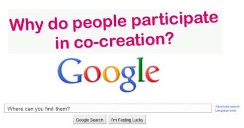 Why do people participate in co-creation & Where do you find them