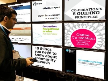 screens in tiles layout