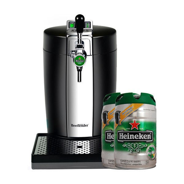 Pompe à bière Heineken (image via saveur-biere.com)