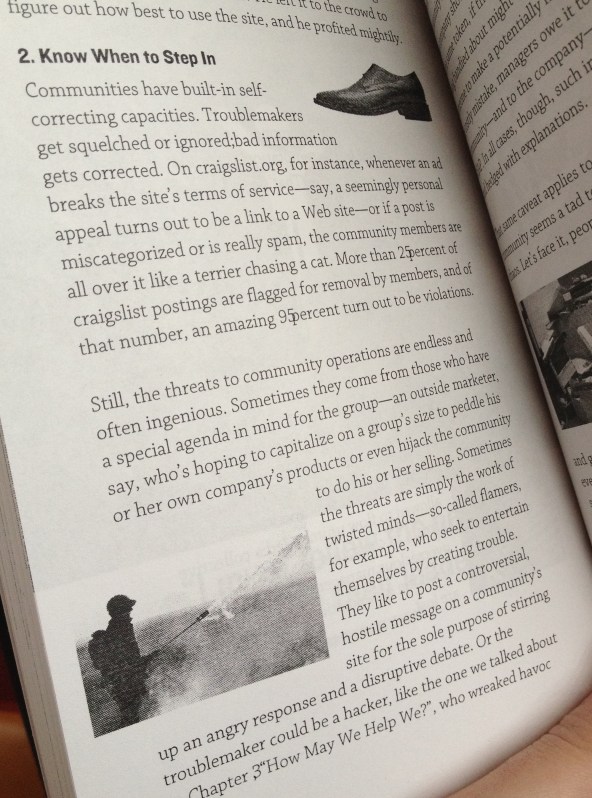 If you look closer, you'll see the numerous editing mistakes and typos that swarm in the end of the book...