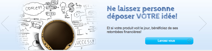 "Don't let anyone submit YOUR idea," this Nov'In banner says