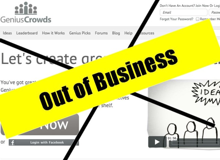 Genius Crowds is Out of Business