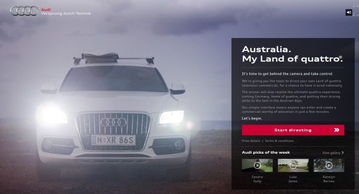 Australia Audi Land Of Quattro