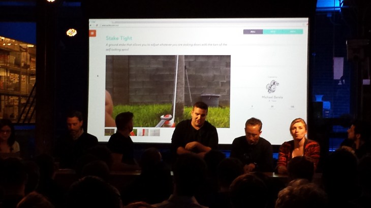 Ben Kaufmann authoritatively leads the discussion around 10 preselected products - "Should we make this?"