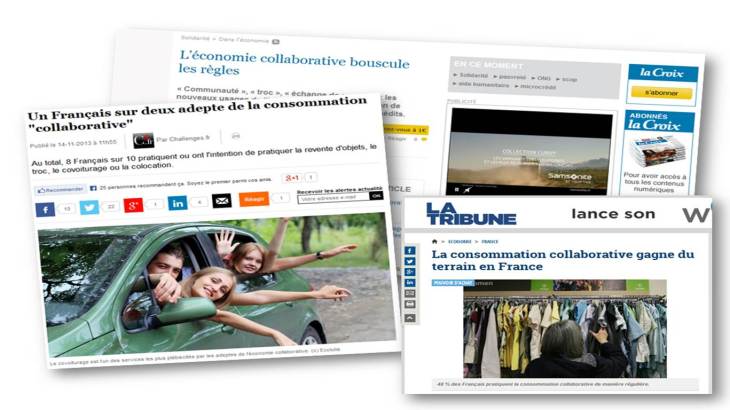 economie collaborative france 2013
