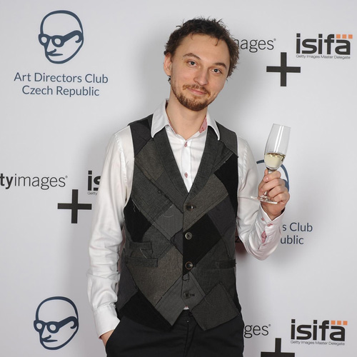 Jan Marcinek, works and lives in Prague, Czech Republic, where he is copywriter for Havas (photo via Visionnaire.co)