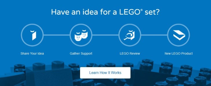 Click to access LEGO Ideas