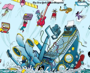 Illustration by Andrew Rae (via nytimes.com)