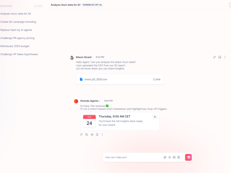 Hirondo Launches the World’s First AI-Powered Freelance Marketing&nbsp;Agent